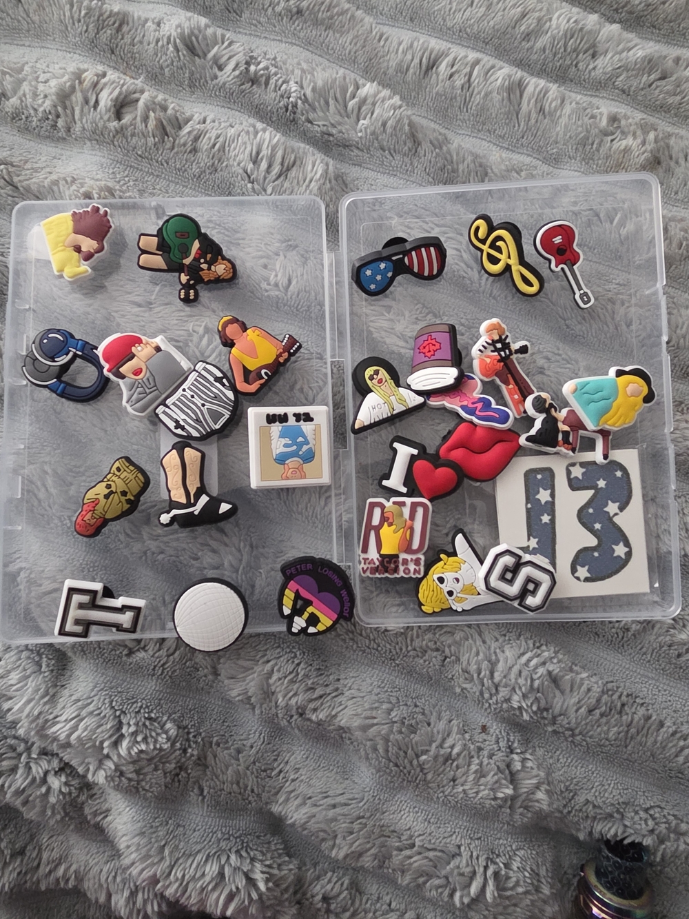 Kids Shoe Charms - Assorted Multi-Color Fun Designs